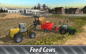 🚜 Euro Farm Simulator: 🐂 Cows Screenshot 1