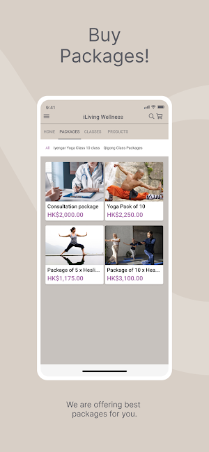 iLiving Wellness Screenshot 1