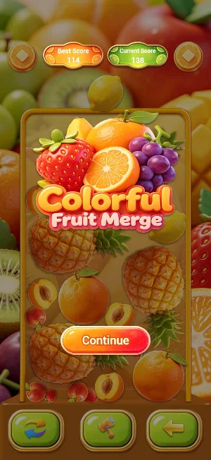 Colorful Fruit Merge Screenshot 0