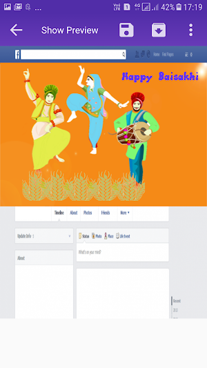 Social Media Cover Image Maker Screenshot 0