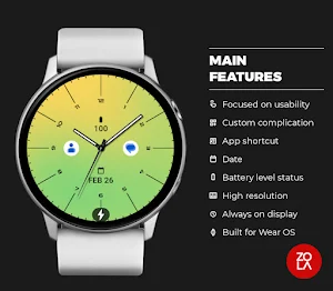 Analog Mango Watch Face Screenshot 1