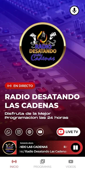 Radio Desatando Las Cadenas Screenshot 1