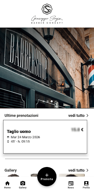Giuseppe Sergio Barber Concept Screenshot 0