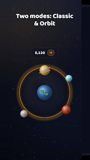 Astro Merge: Planet Puzzle Screenshot 0