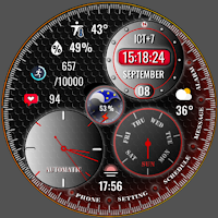 N-SPORT333 RedCircle WatchFace