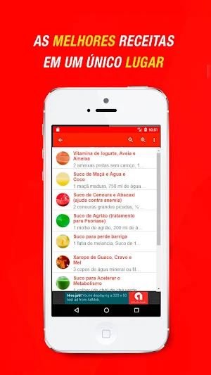 Receitas Naturais Screenshot 3