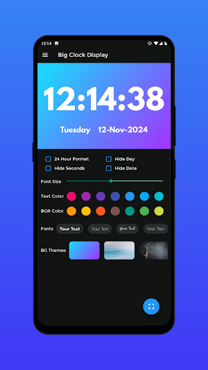 Big Clock Display Timer Screenshot 1