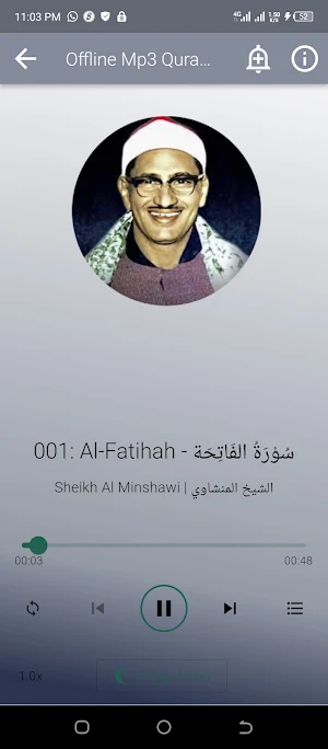 Al Minshawi Offline Mp3 Quran Screenshot 1