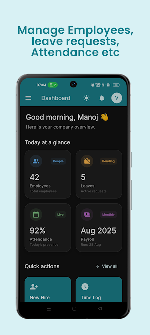EmployHub Screenshot 0