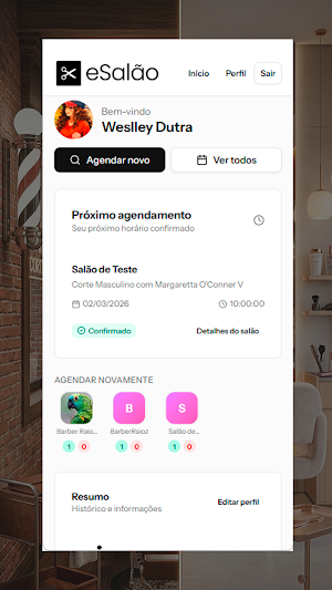 eSalão: Gerencie seu negócio Screenshot 0