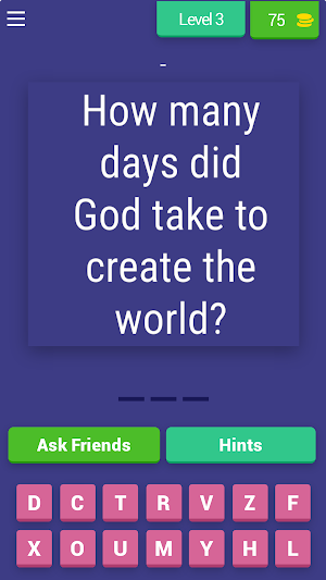 Daily Bible Trivia Screenshot 3