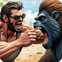Gorilla Beast Vs 100 Men Fight