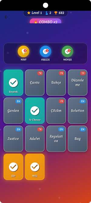 Words And Colors Screenshot 1