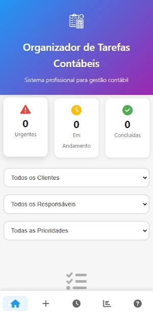 Organizador Tarefas Contábeis Screenshot 0