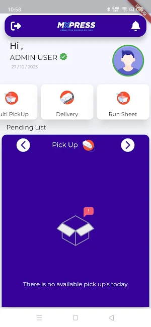 Mexpress - Courier App Screenshot 1