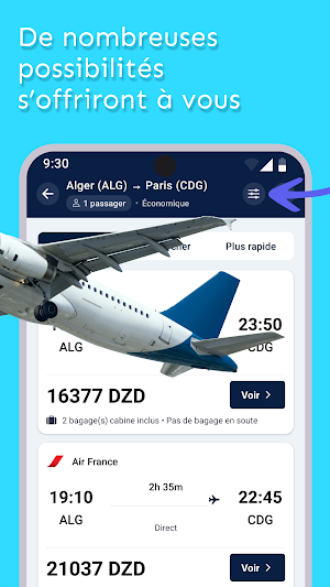 Evasion-DZ : Vols & Billets Screenshot 1