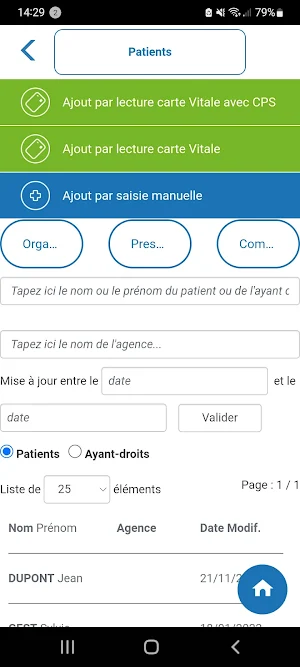 SmartVitale Nomade Screenshot 1