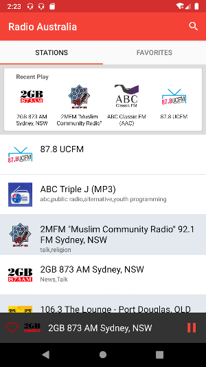 Radio Australia Screenshot 0