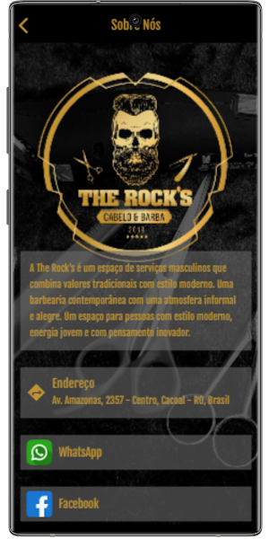 The Rock's cabelo e barba Screenshot 2