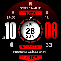 DM105 Futuristic Digital Watch