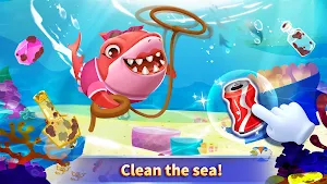 Little Panda: Shark Family Screenshot 1