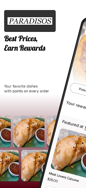 Paradiso's Restaurant Screenshot 0