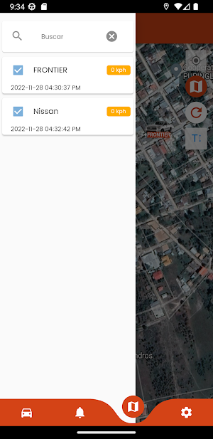 GPS TRAIL Screenshot 2