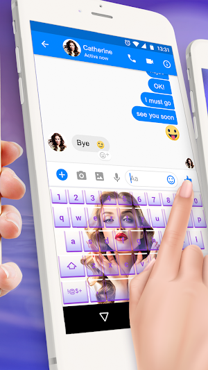 Photo Keyboard Backgrounds Screenshot 1