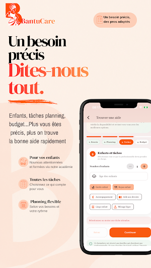 BantuCare - Nounou & Ménage Screenshot 3