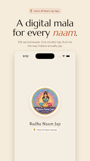 Radha Naam Jap Counter – Mala Screenshot 0