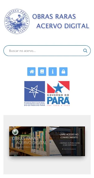 Obras Raras Acervo Digital Screenshot 0