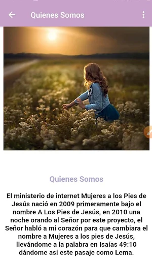 Mujeres a los pies de Jesús Screenshot 1