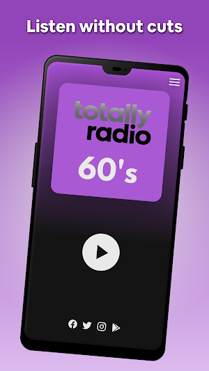 Totally Radio 60s Screenshot 0