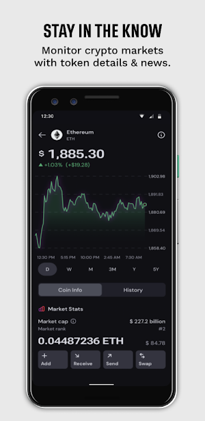 tastycrypto: Crypto Wallet Screenshot 3