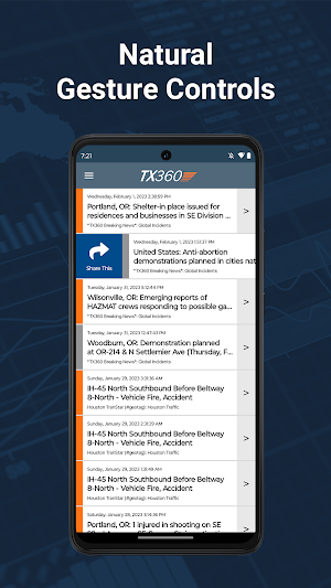 TX360 Mobile Screenshot 2