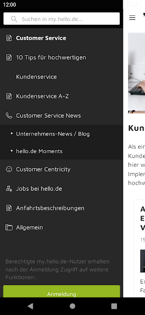 my.hello.de Screenshot 1