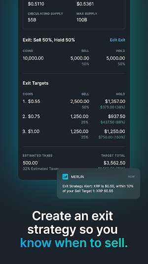 Merlin - Crypto Tracker Screenshot 3