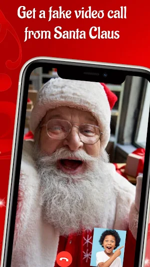 Santa Prank Call: Fake video Screenshot 1