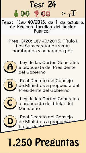 TestOpos Leyes 39/2015 40/2015 Screenshot 2