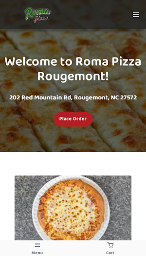 Roma Pizza Rougemont Screenshot 0