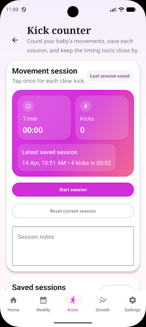 PregnancyTracker Screenshot 3