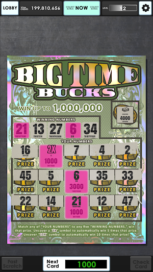 Lucky Lottery Scratchers Screenshot 2
