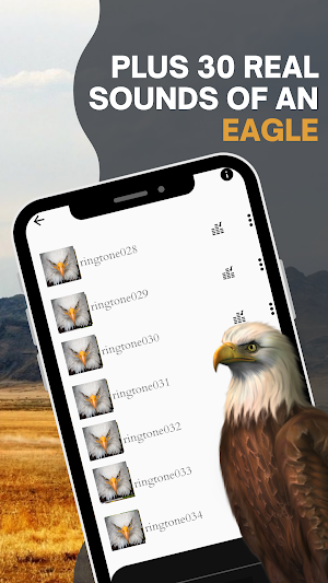 Fish eagle ringtone screenshot 2