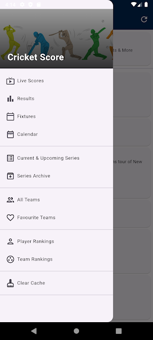 Cricket League LiveScore 2024 Screenshot 1