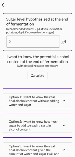 Calculator %Vol. Screenshot 0