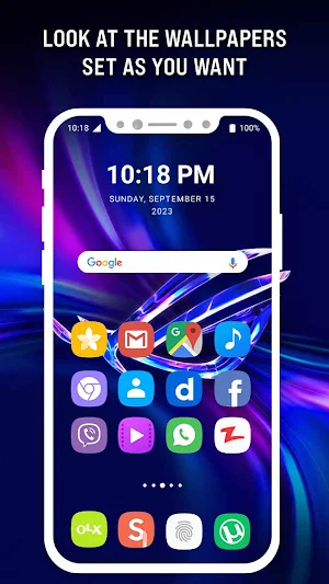 Theme For Asus ROG Phone 7 Screenshot 2