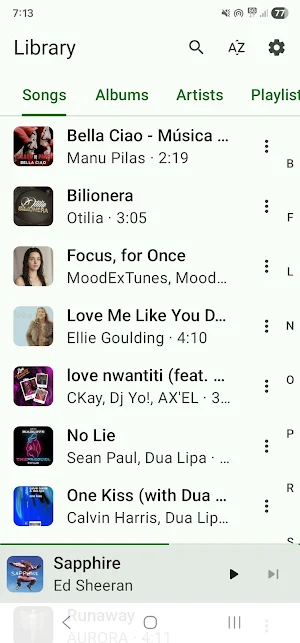 Music Player Offline :Mp3 Play Screenshot 2