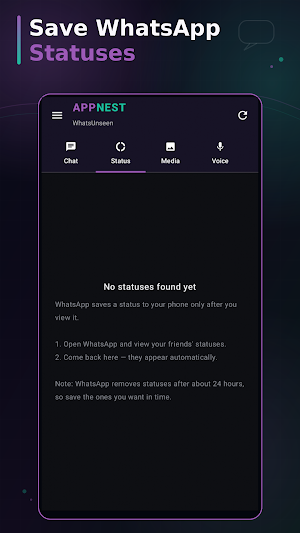 WhatsUnseen Screenshot 1