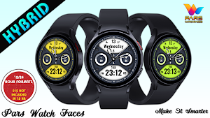 Glossy Hybrid Watch Face Screenshot 1