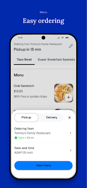 Tommy's Family Restaurant Screenshot 2
